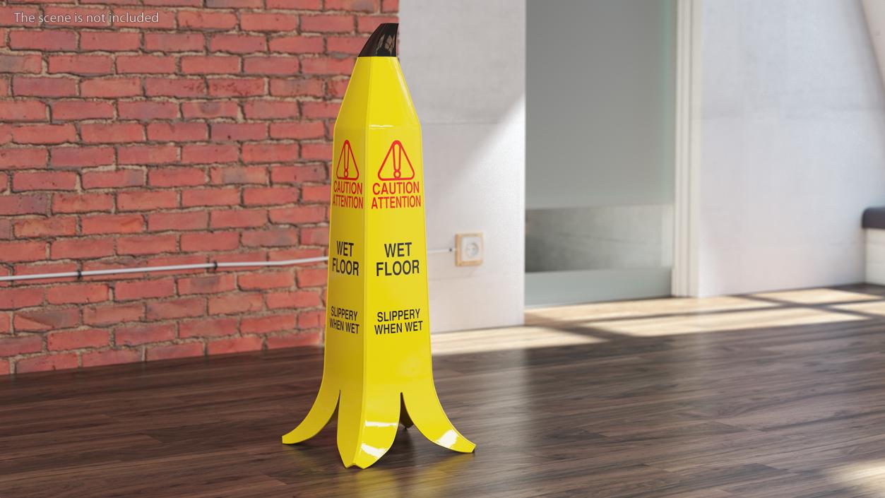 3D Wet Floor Signs Collection