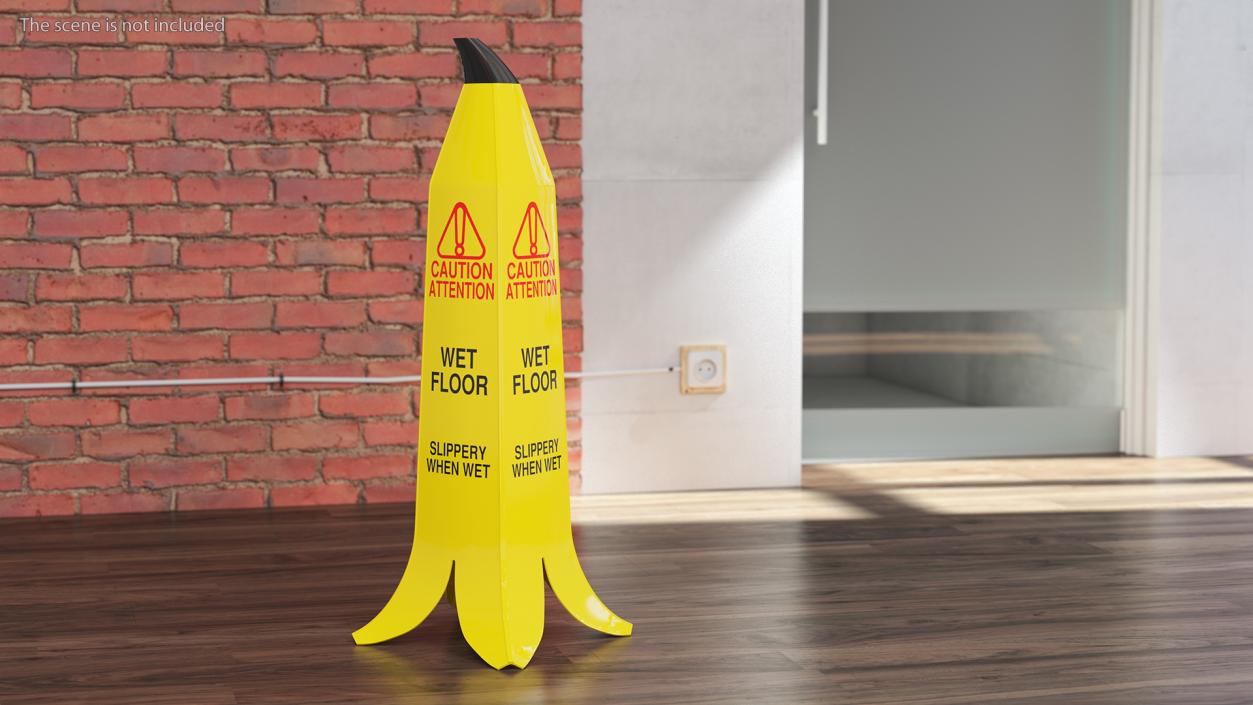 3D Wet Floor Signs Collection