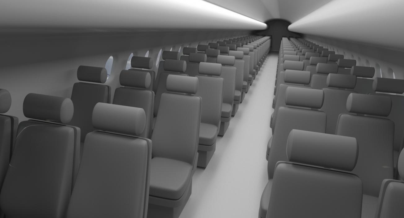 Airbus A321 EasyJet Airline 3D