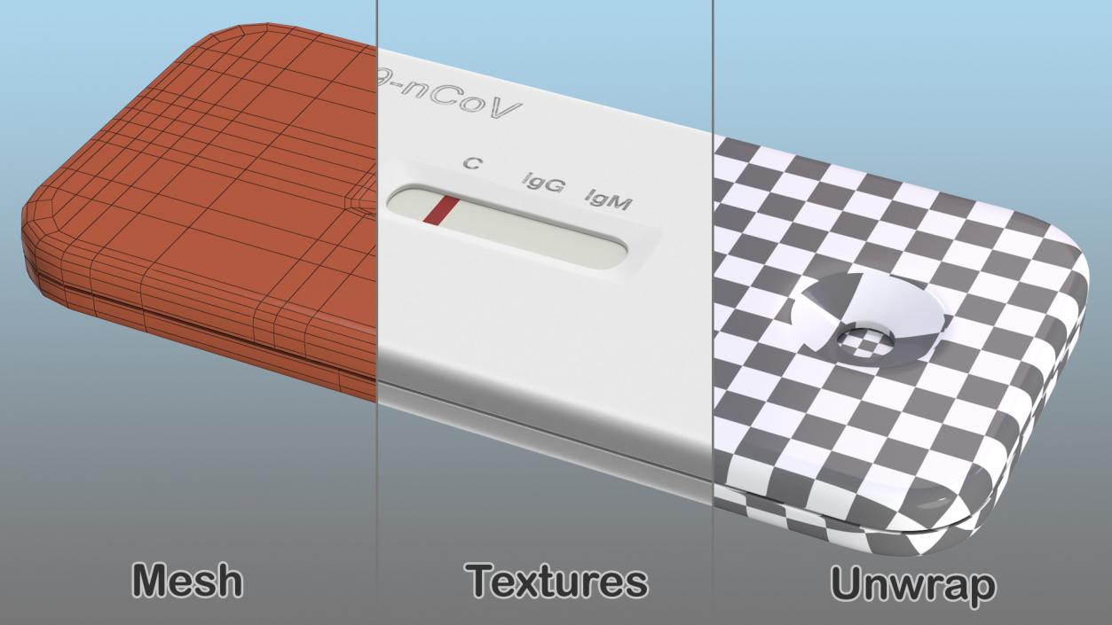 COVID 19 Rapid Diagnostic Tests Collection 3D