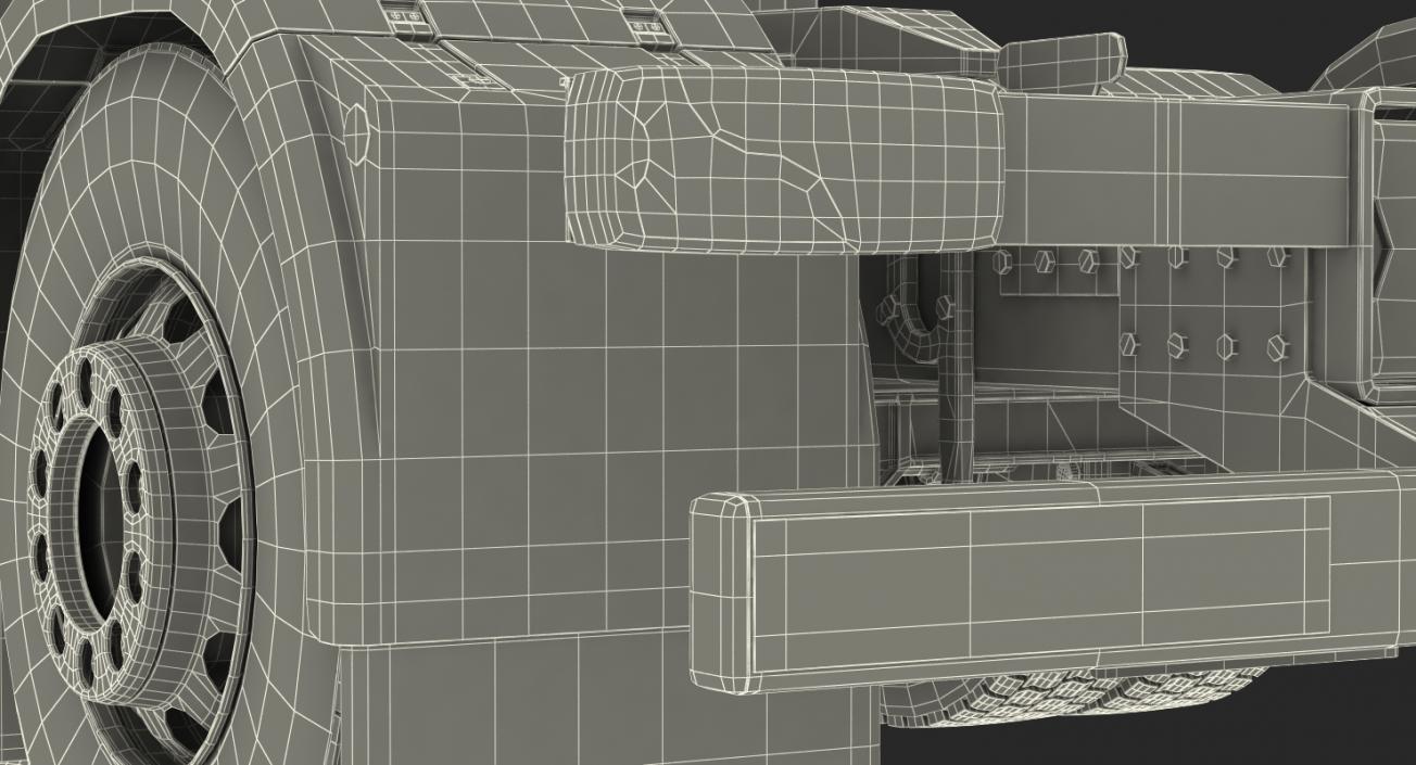 3D Mercedes-Benz Econic 2630 6x4 Rigged