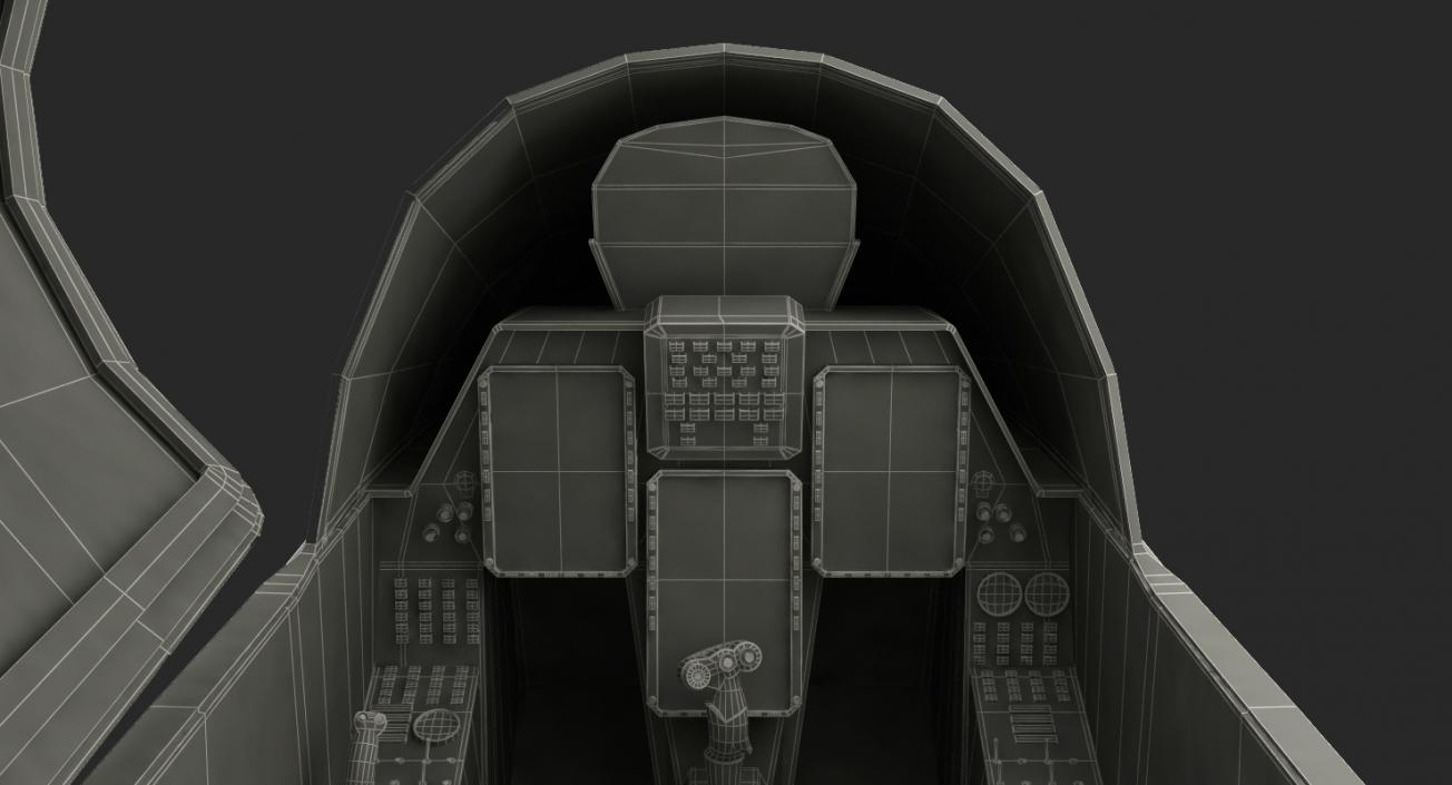 3D Saab JAS 39 Gripen model