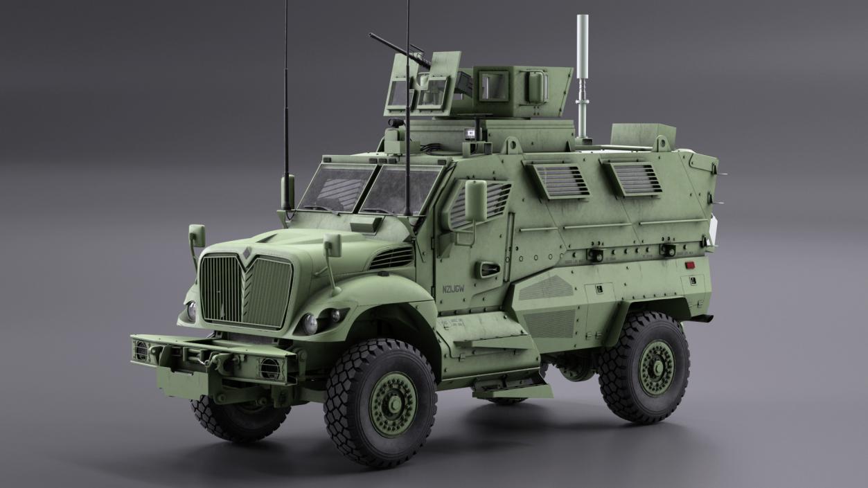 3D Armored Fighting Vehicle Rigged