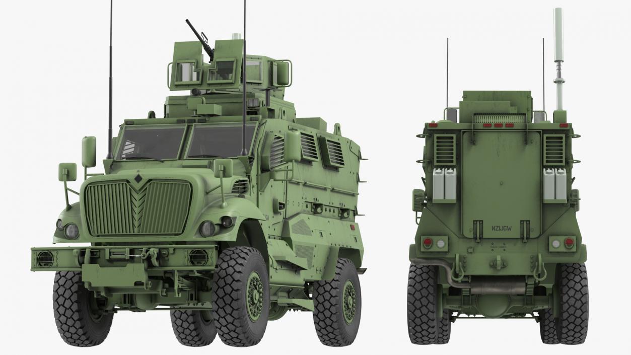 3D Armored Fighting Vehicle Rigged