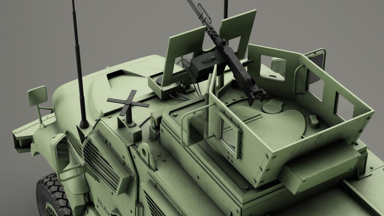 3D Armored Fighting Vehicle Rigged