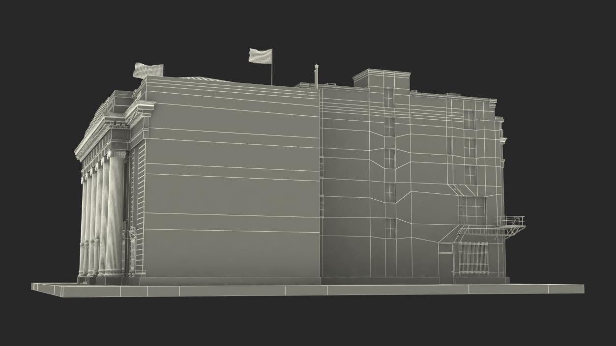 3D Riggs National Bank Building model