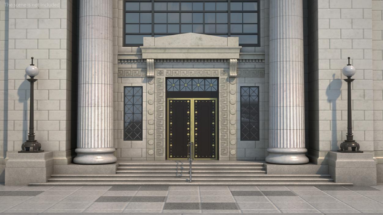 3D Riggs National Bank Building model