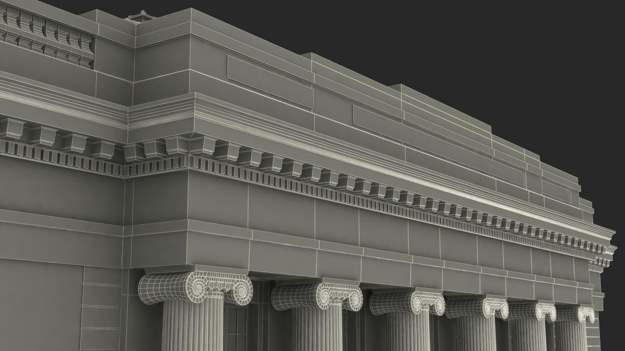 3D Riggs National Bank Building model