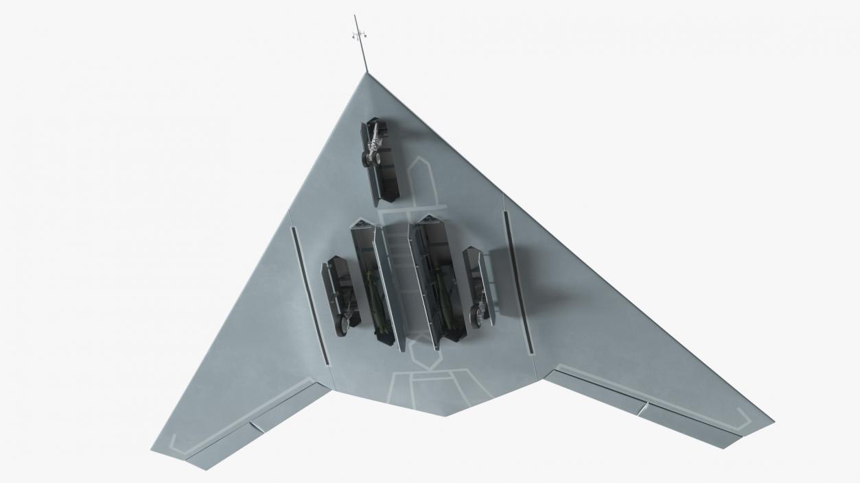 Stealth UCAV 3D