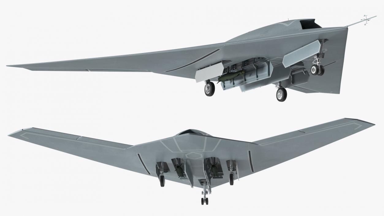 Stealth UCAV 3D