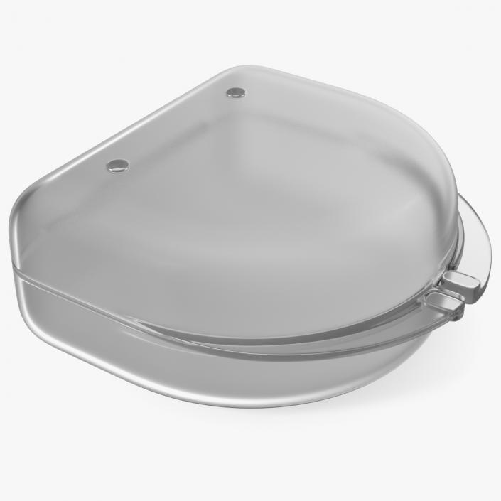 Transparent Mouthguard Case 3D