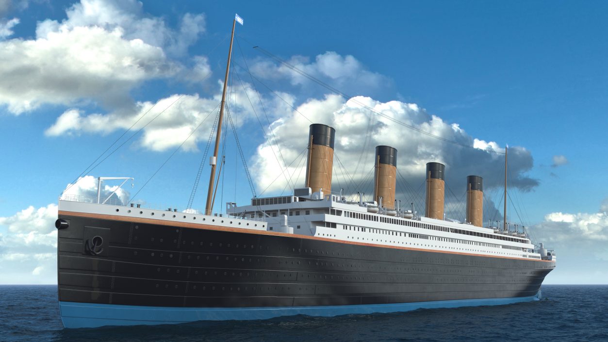 3D Ocean Liner