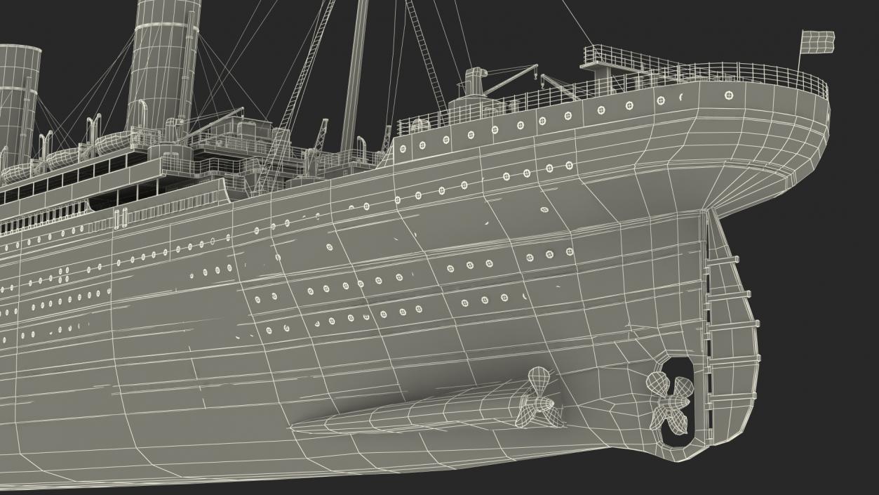 3D Ocean Liner