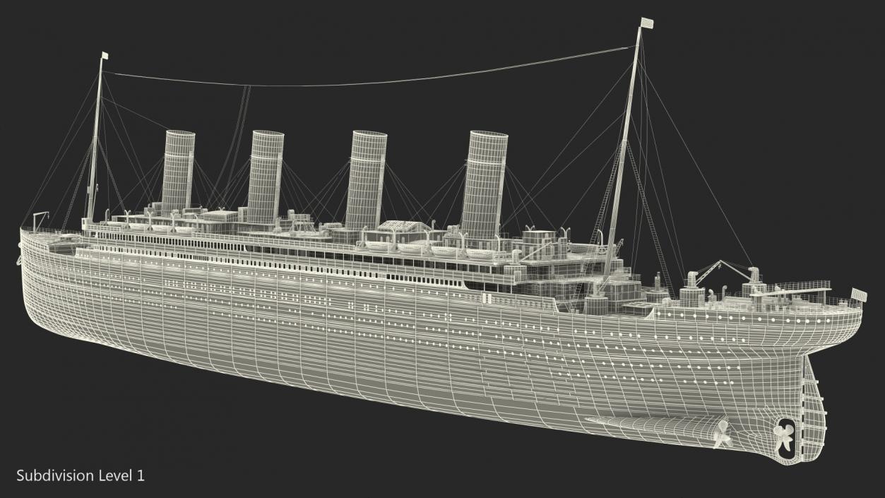 3D Ocean Liner