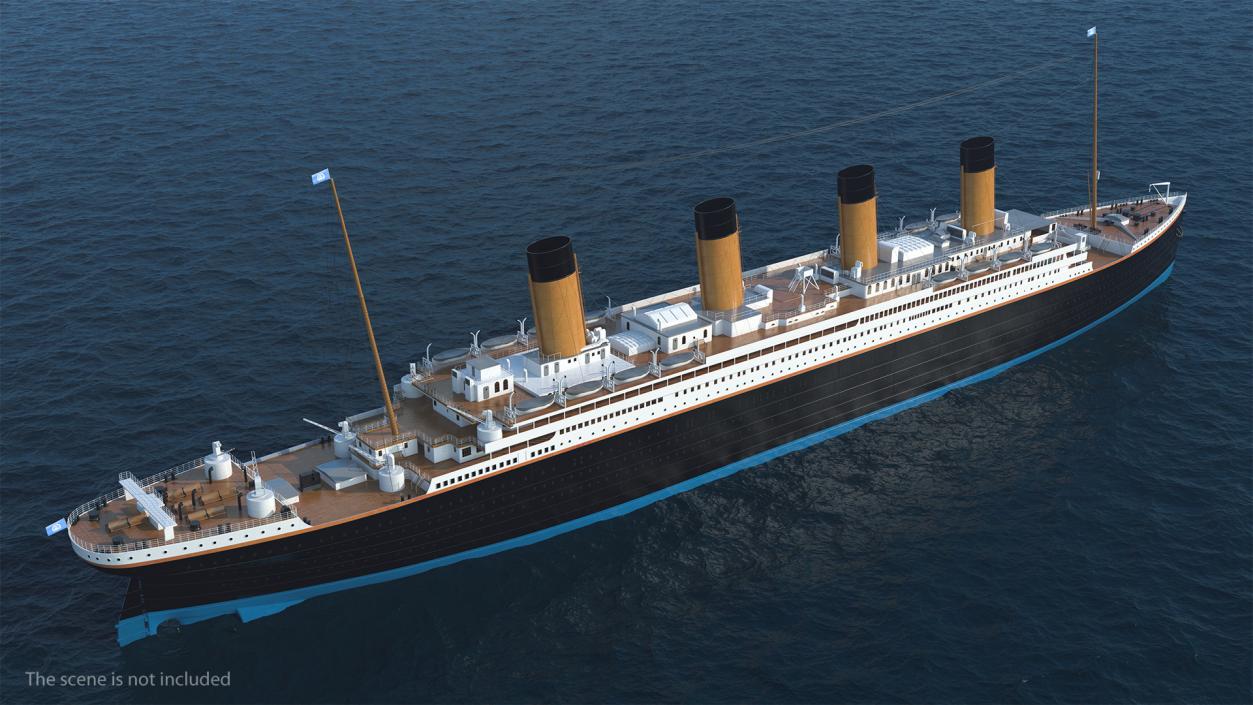 3D Ocean Liner