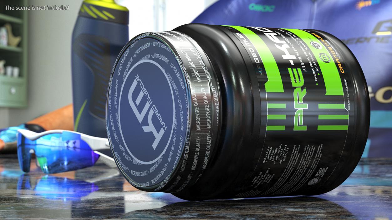 Kaged Muscle PRE KAGED Premium Pre Workout 3D