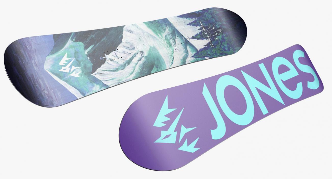 3D model Snowboard Jones