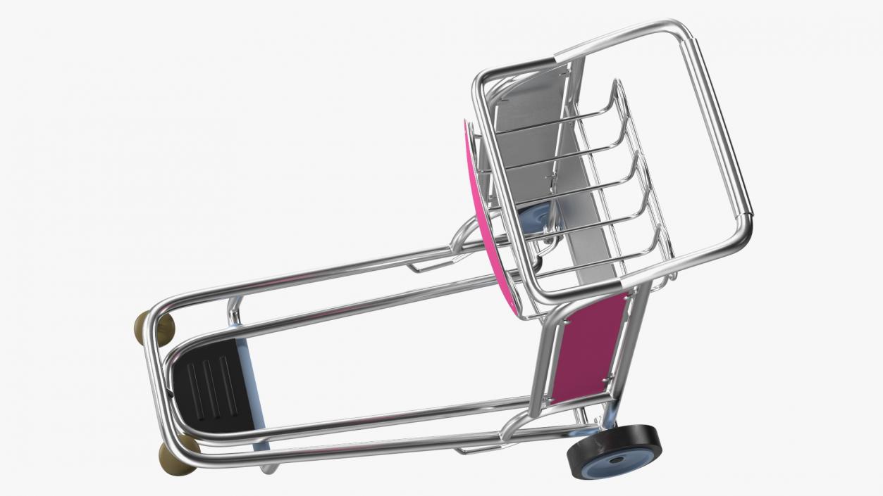 3D model Airport Luggage Cart