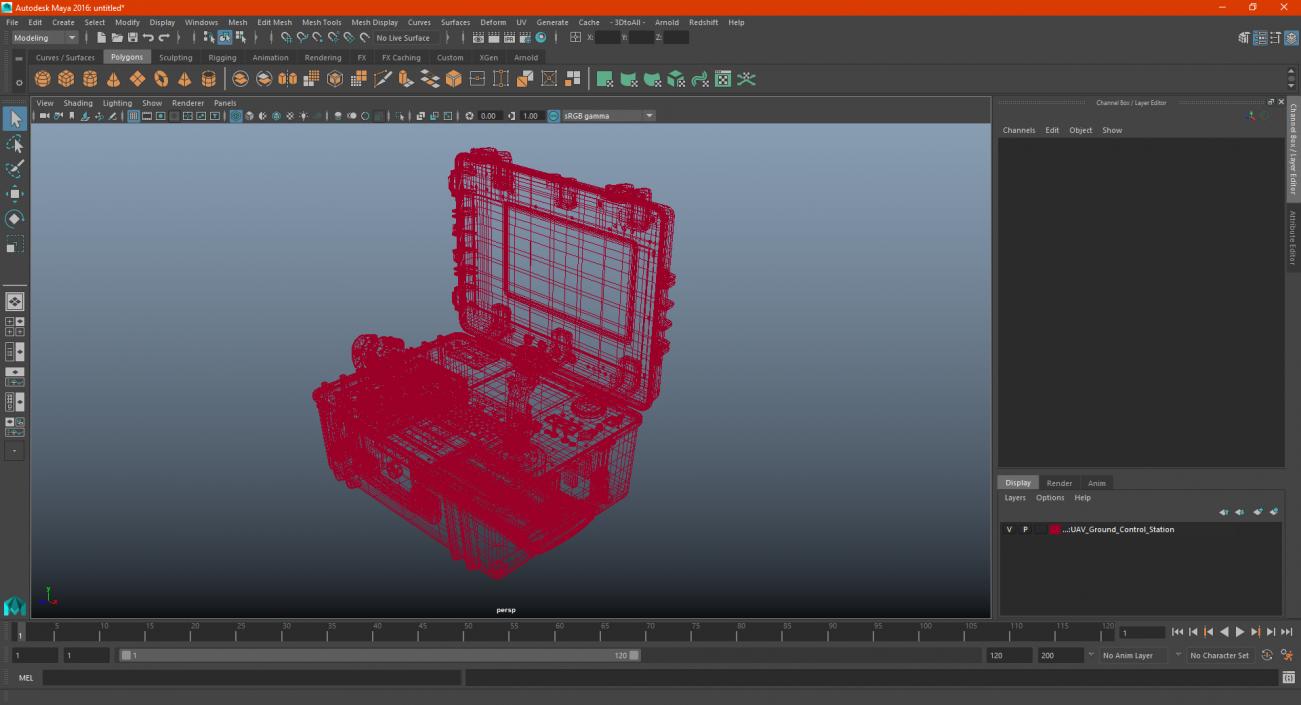 3D UAV Ground Control Station