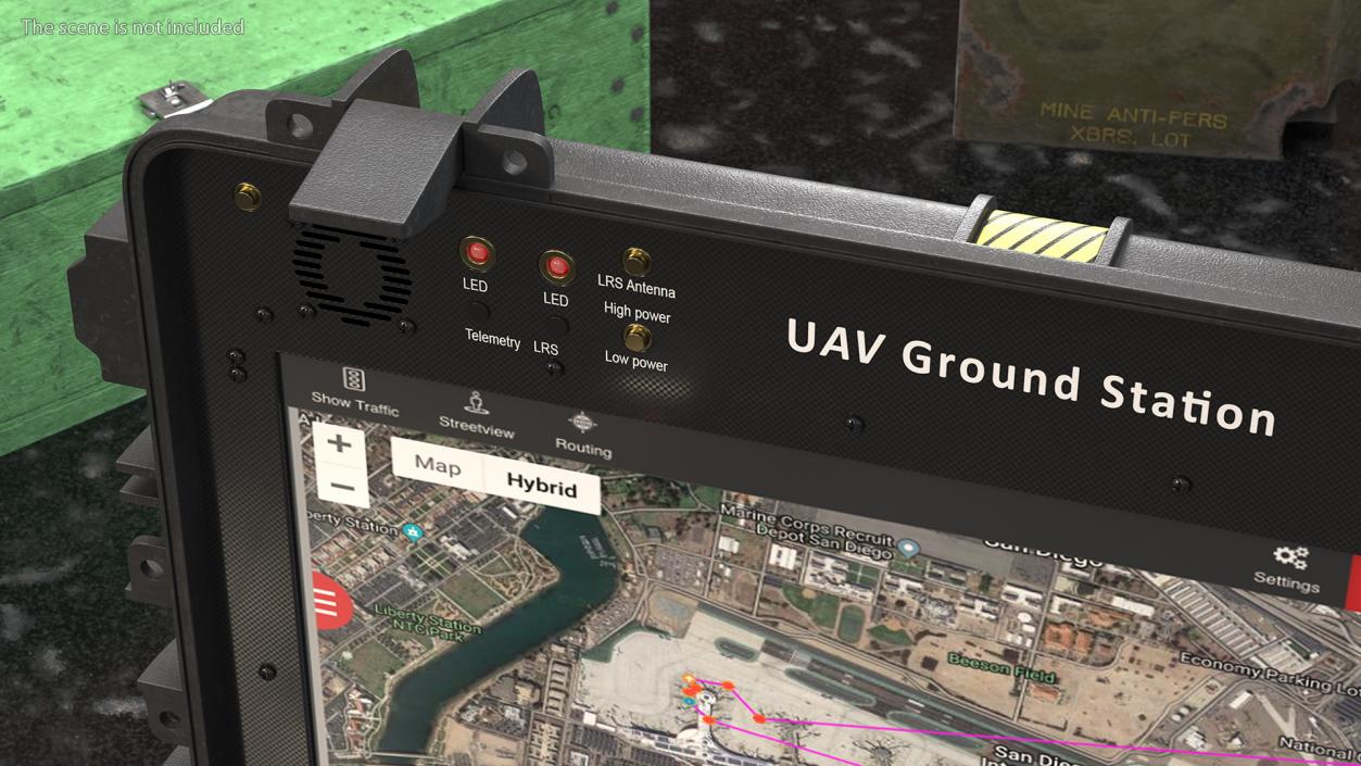 3D UAV Ground Control Station