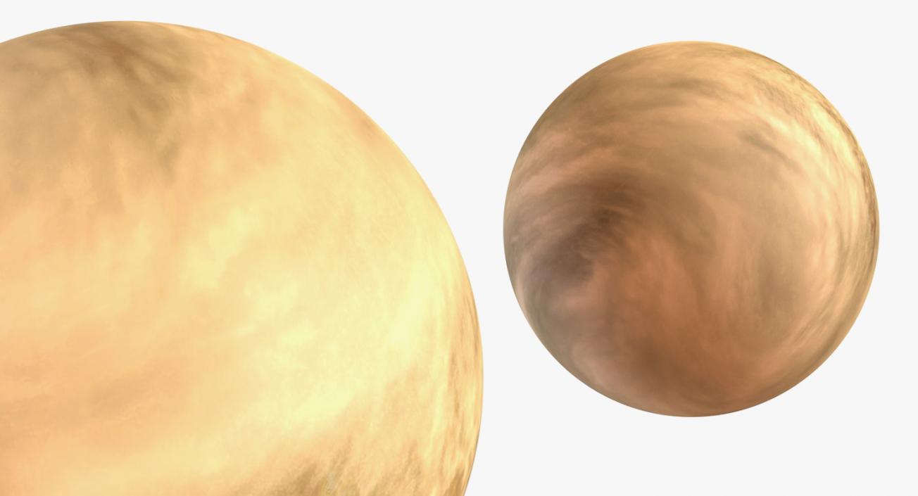 3D Planets Collection model