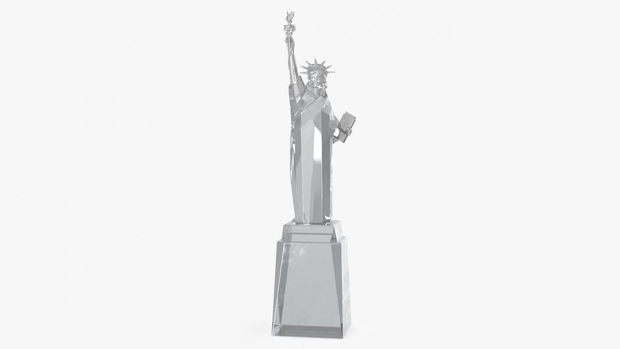 3D Crystal Decor Statue of Liberty 2 model