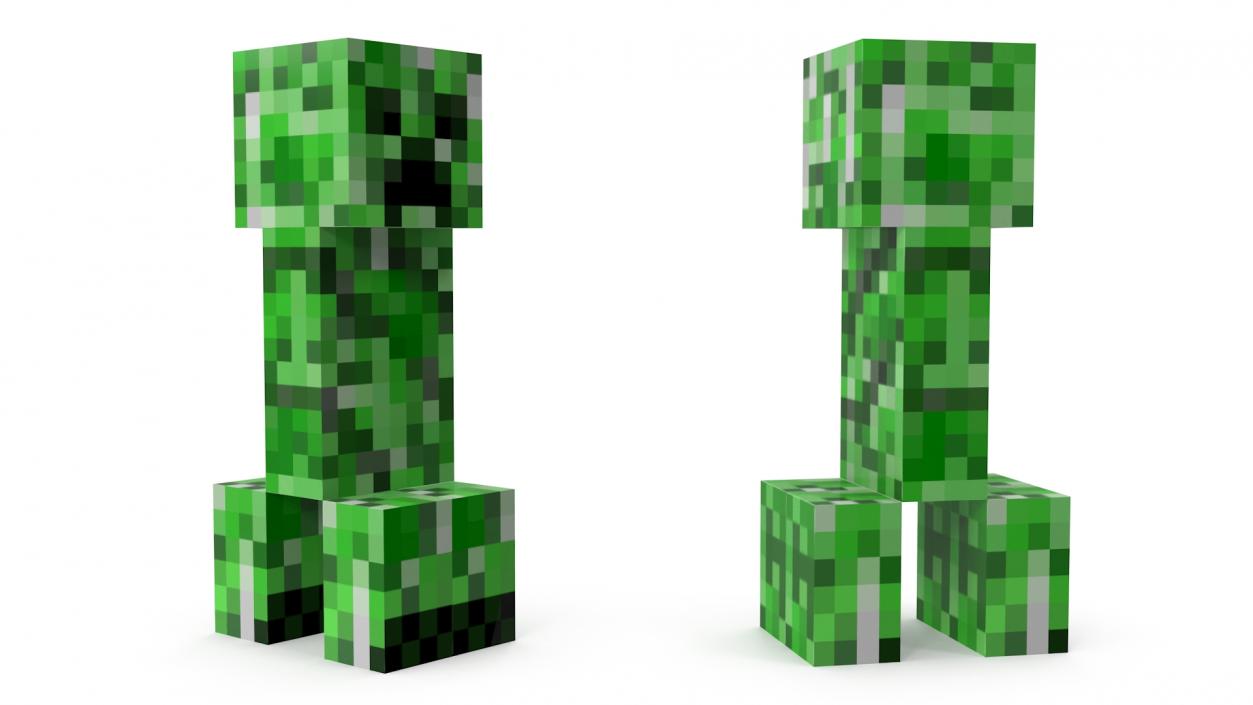 Minecraft Creeper Character 3D