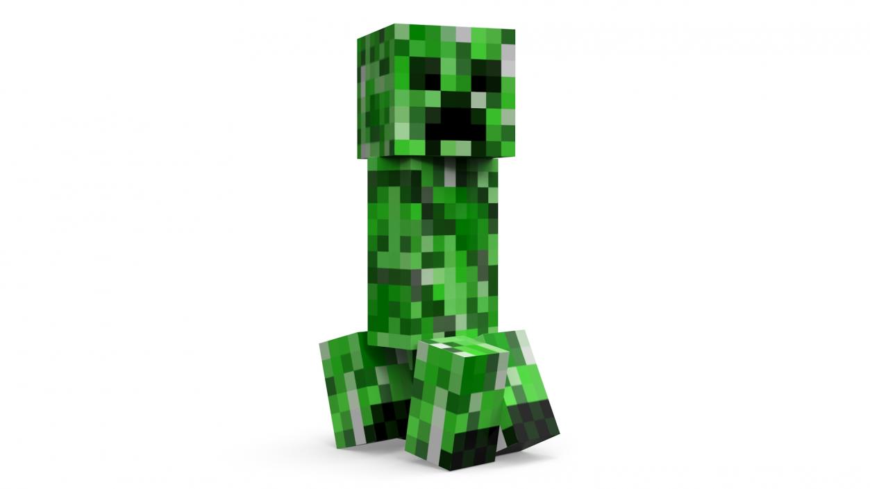 Minecraft Creeper Character 3D