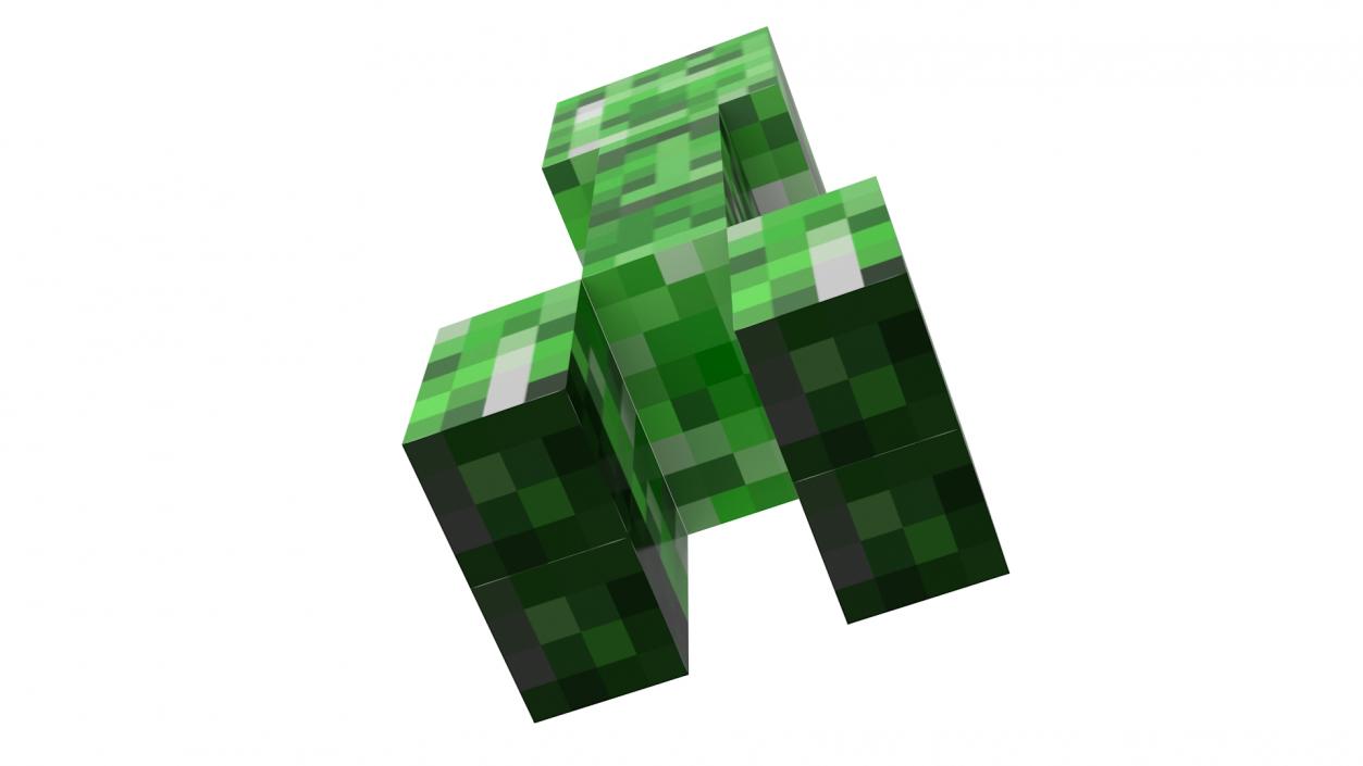 Minecraft Creeper Character 3D