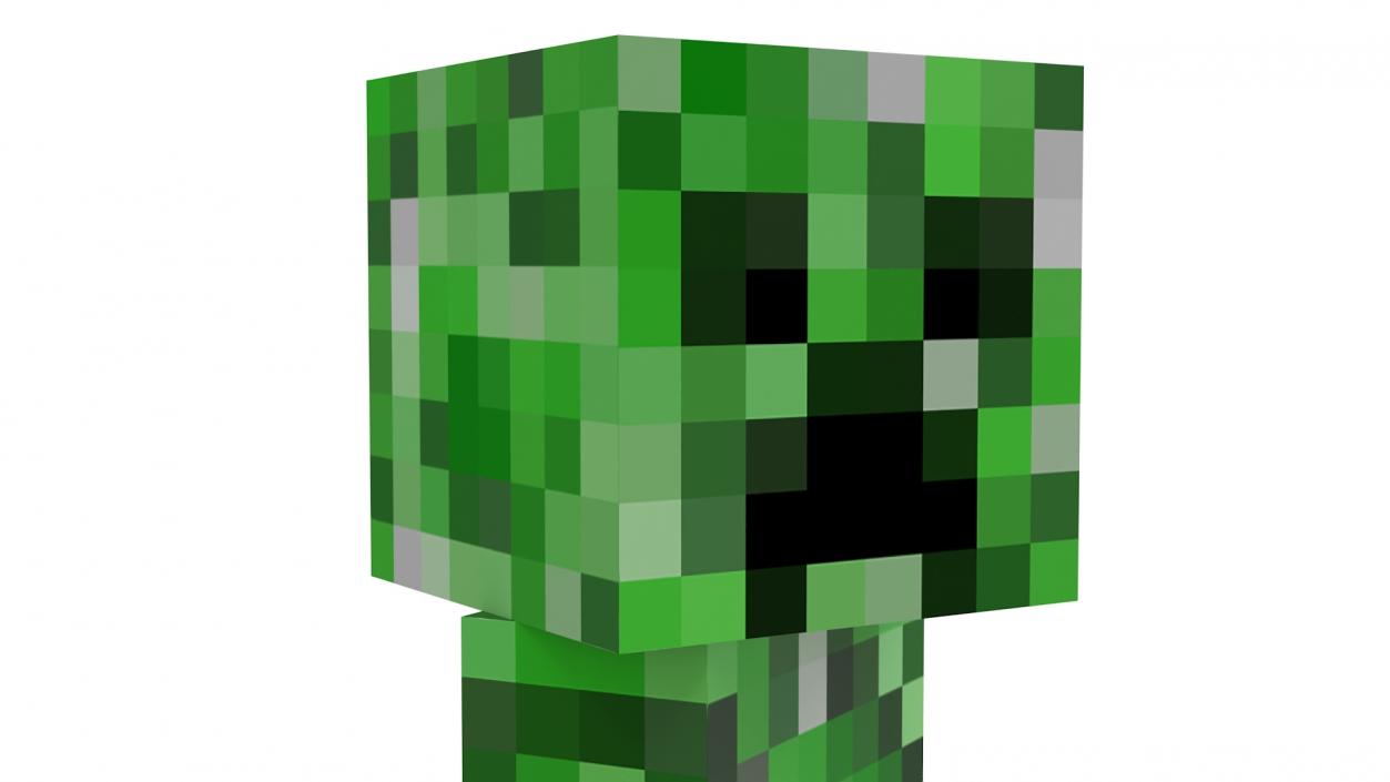 Minecraft Creeper Character 3D