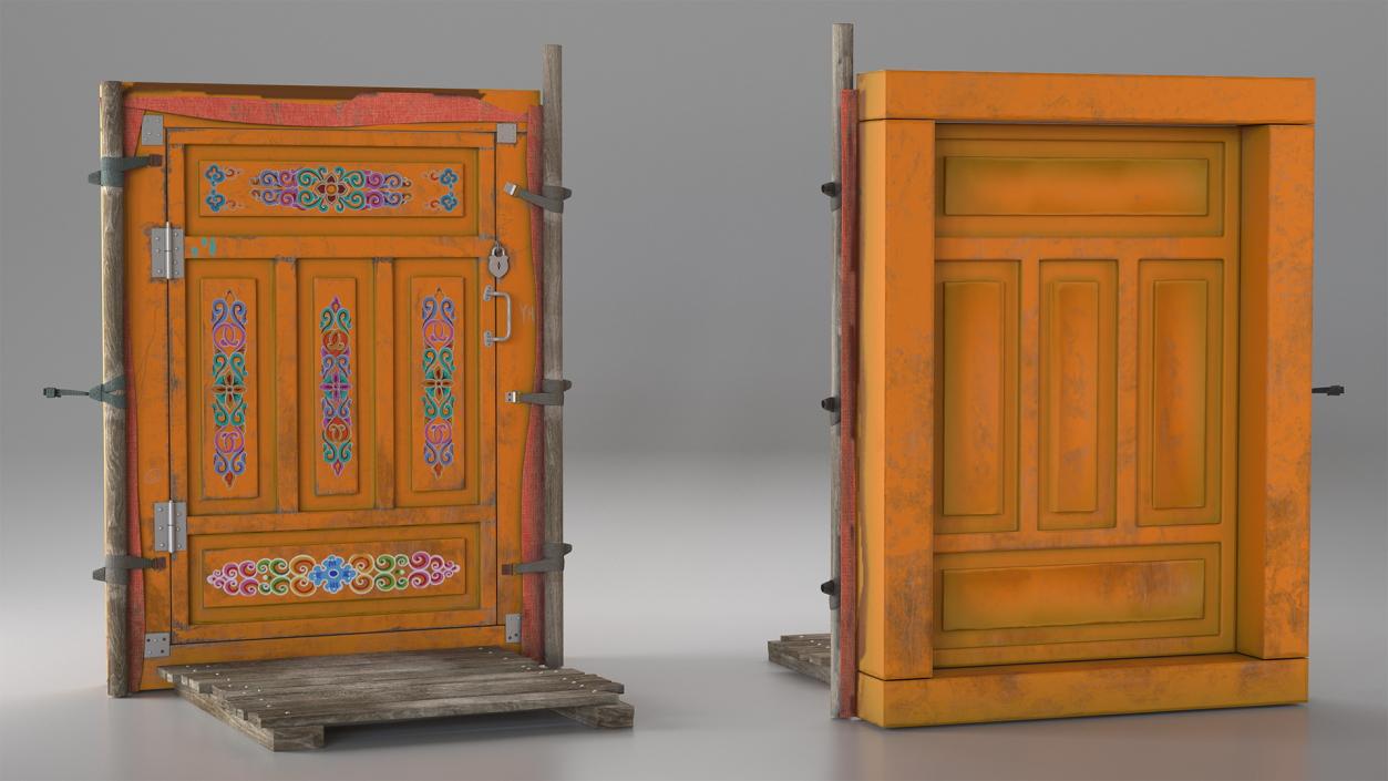 3D Doors Collection 2 model