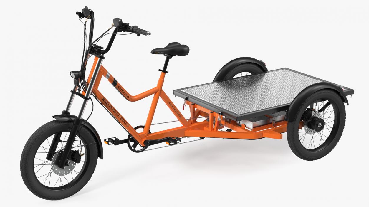 3D Rad Power Bike RadBurro with Flatbed