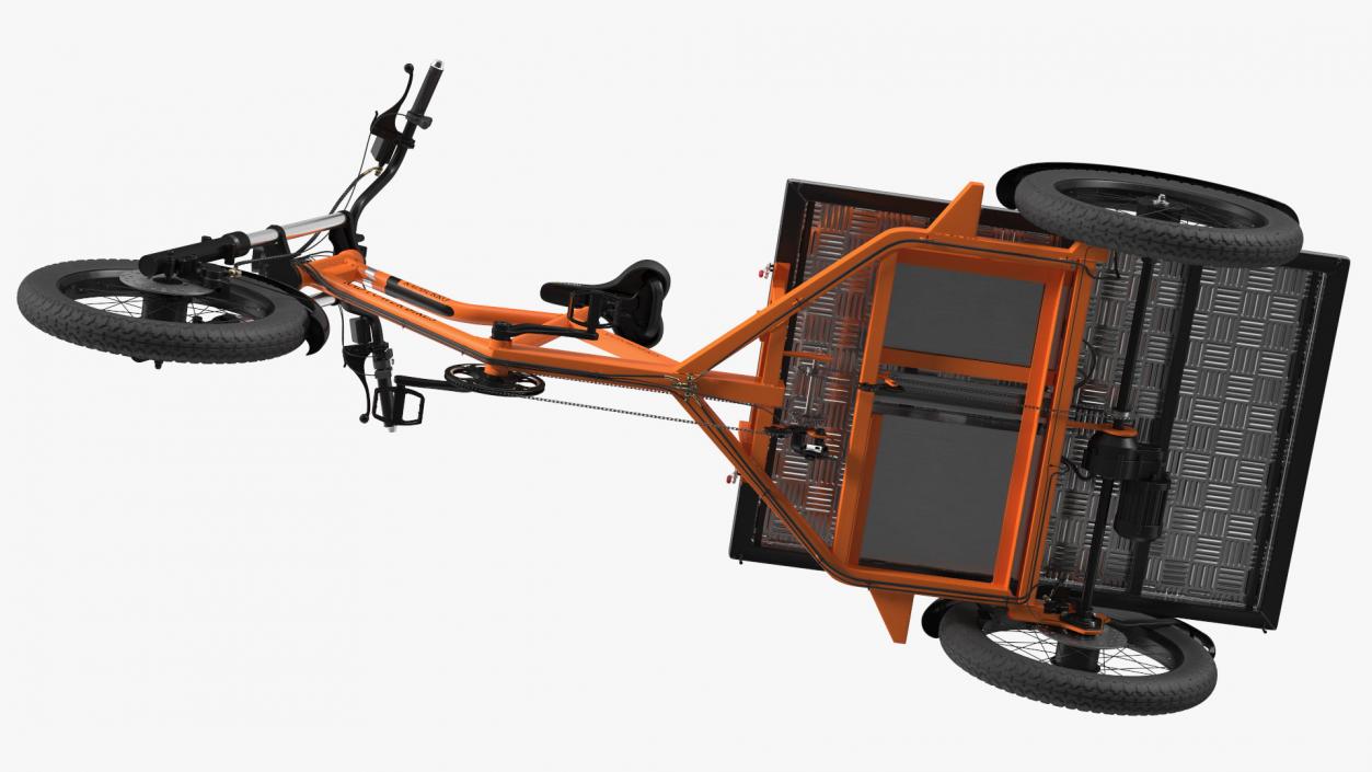 3D Rad Power Bike RadBurro with Flatbed