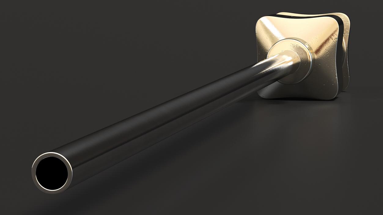 3D model Hamilton Metal Hub Needle