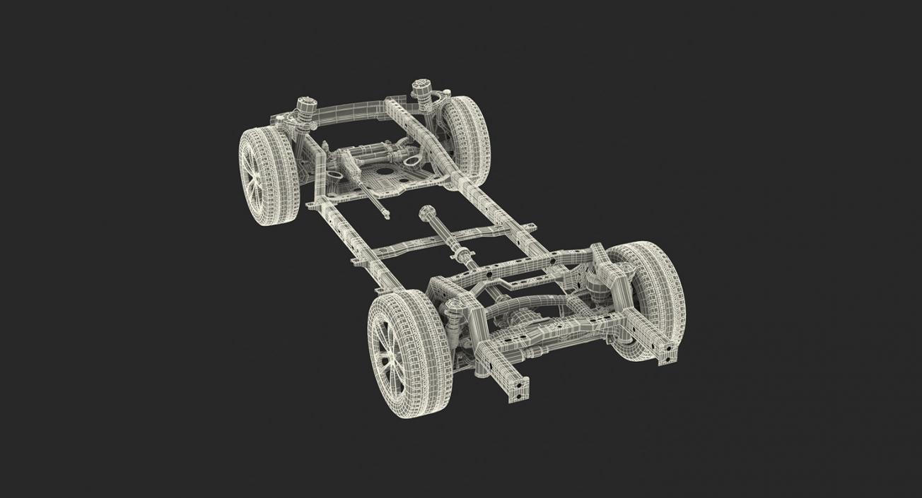 3D Vehicle Chassis 3D Models Collection 5 model