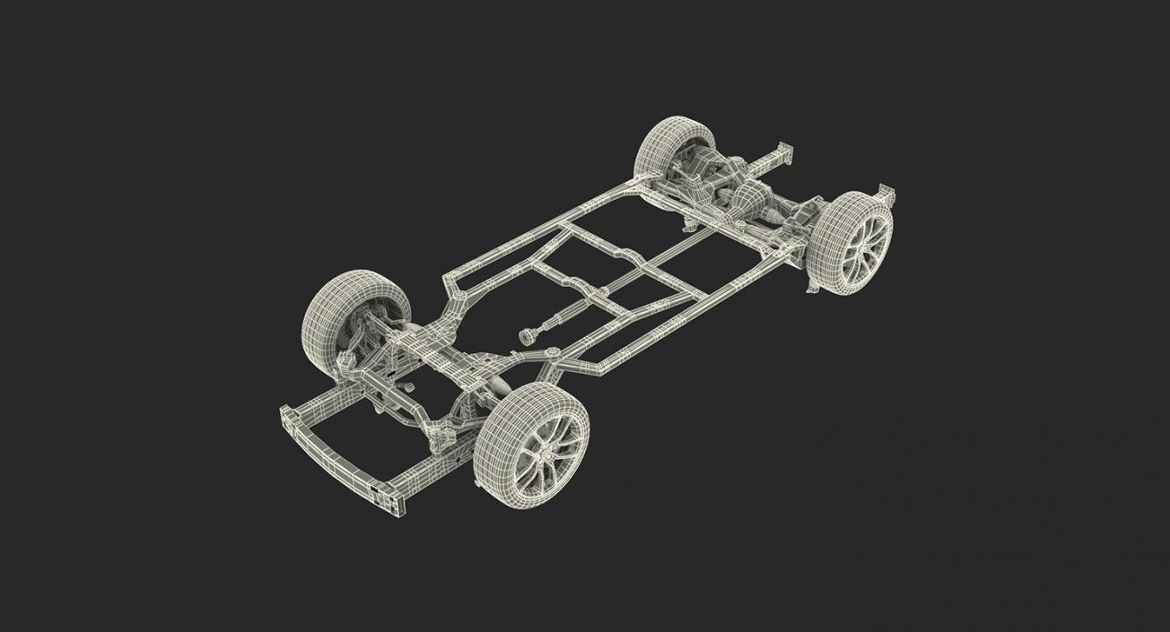 3D Vehicle Chassis 3D Models Collection 5 model