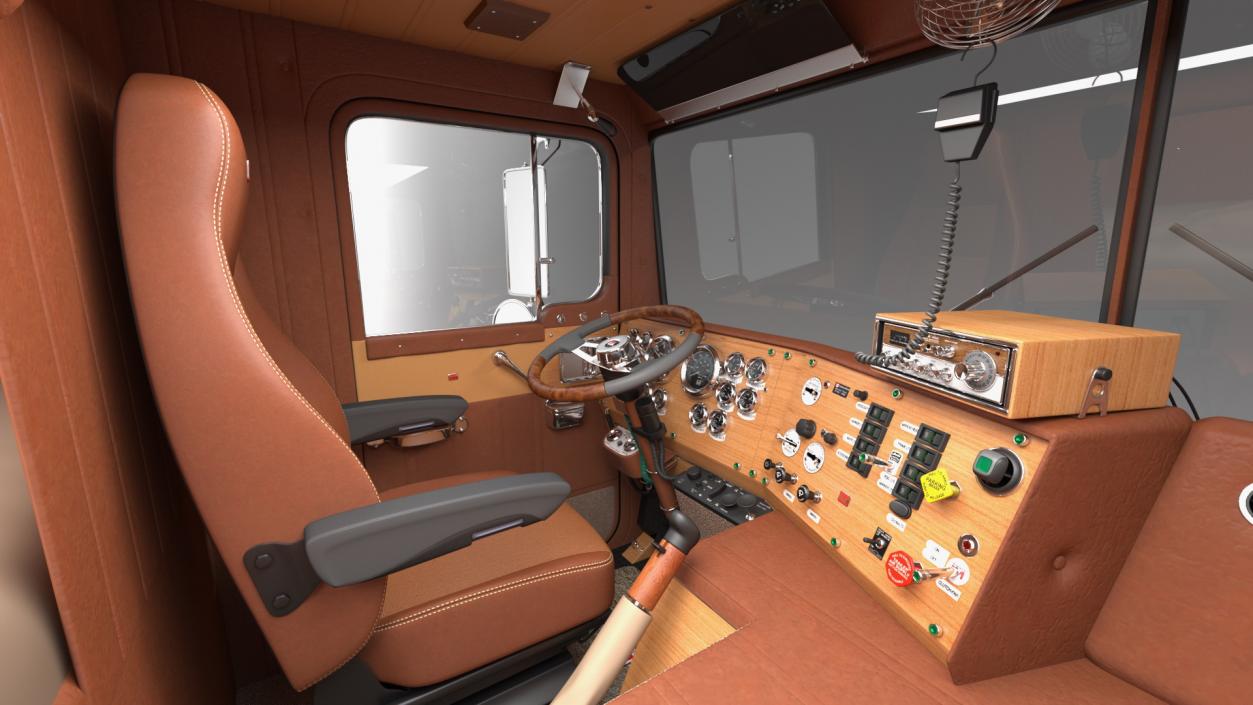 Marmon Truck with Tanker Trailer 3D