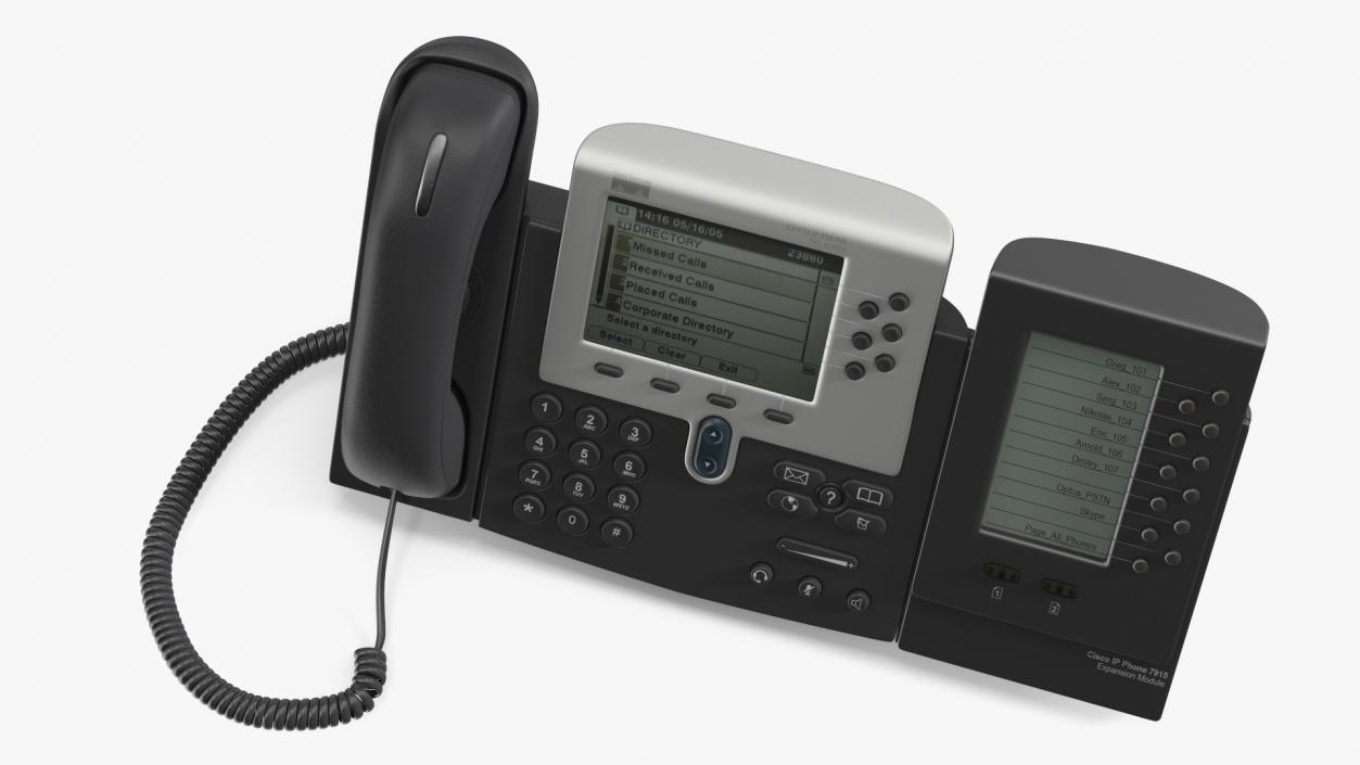 Office Desk Phone 3D