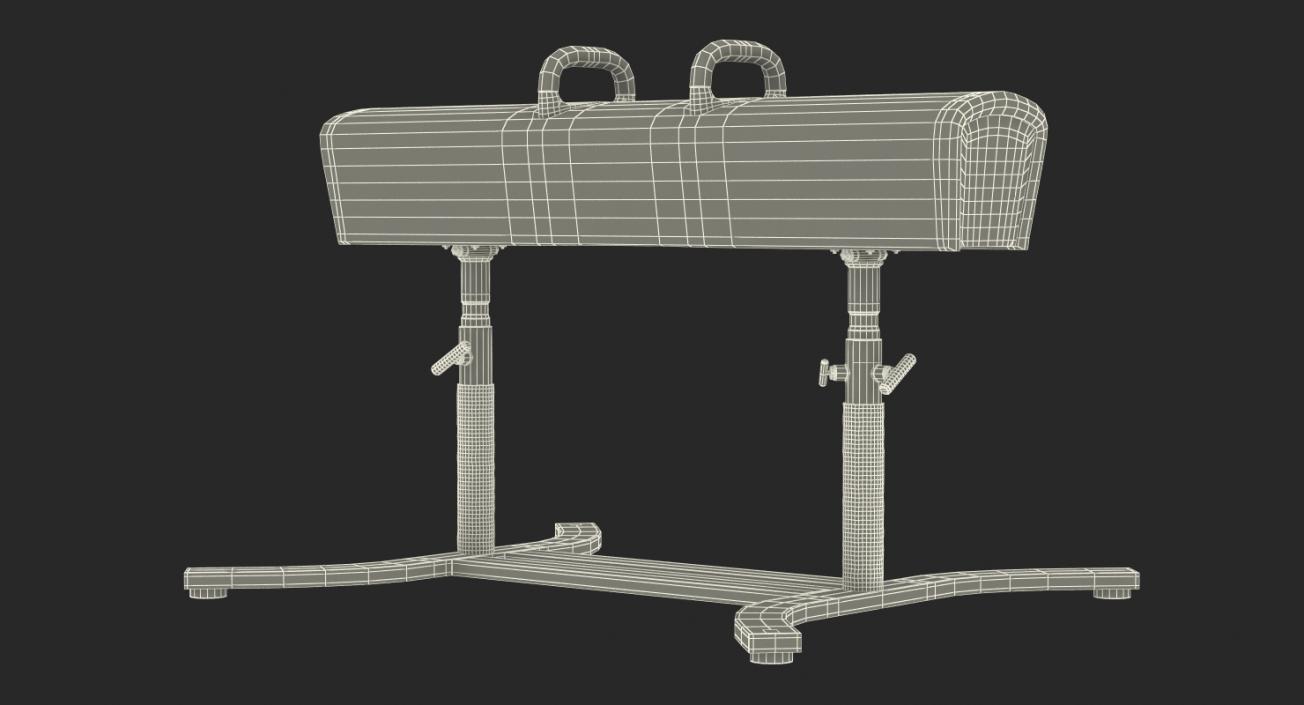 3D model Classic Pommel Horse