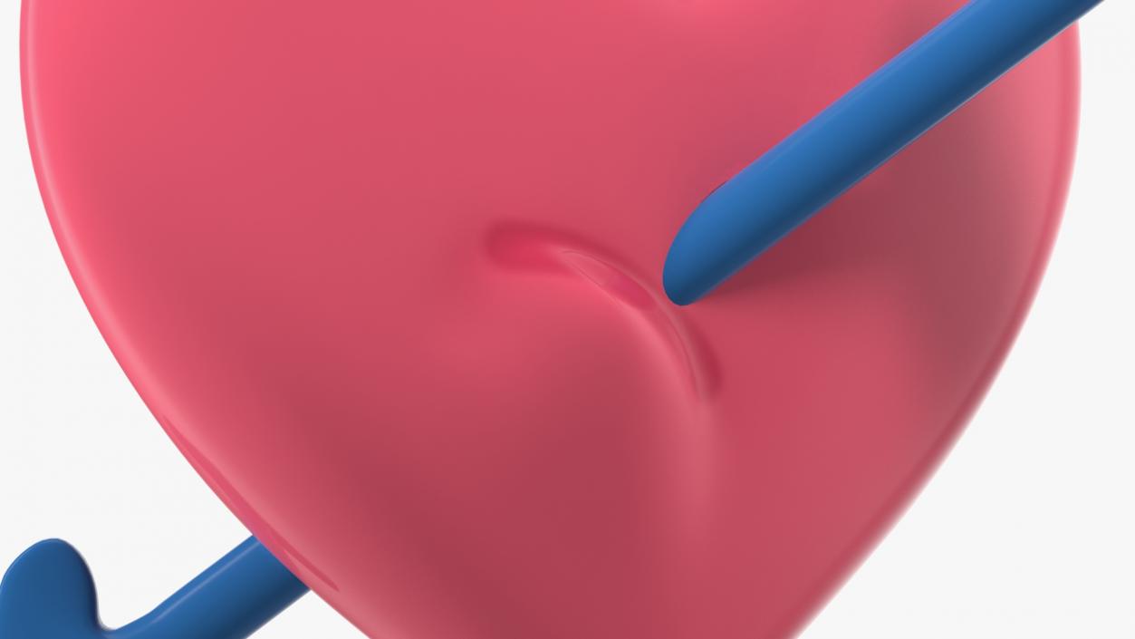 Heart with Arrow Emoji 3D