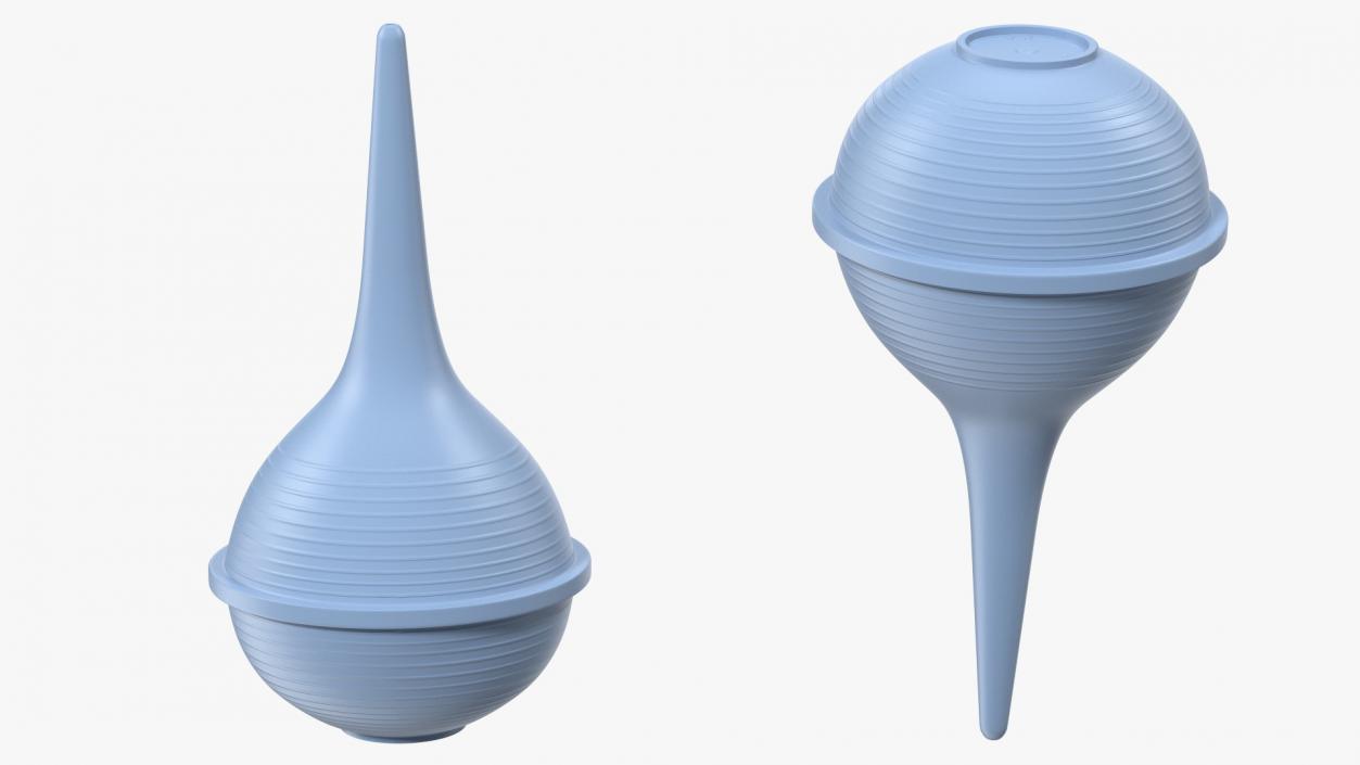 3D Nasal Bulb Syringe model