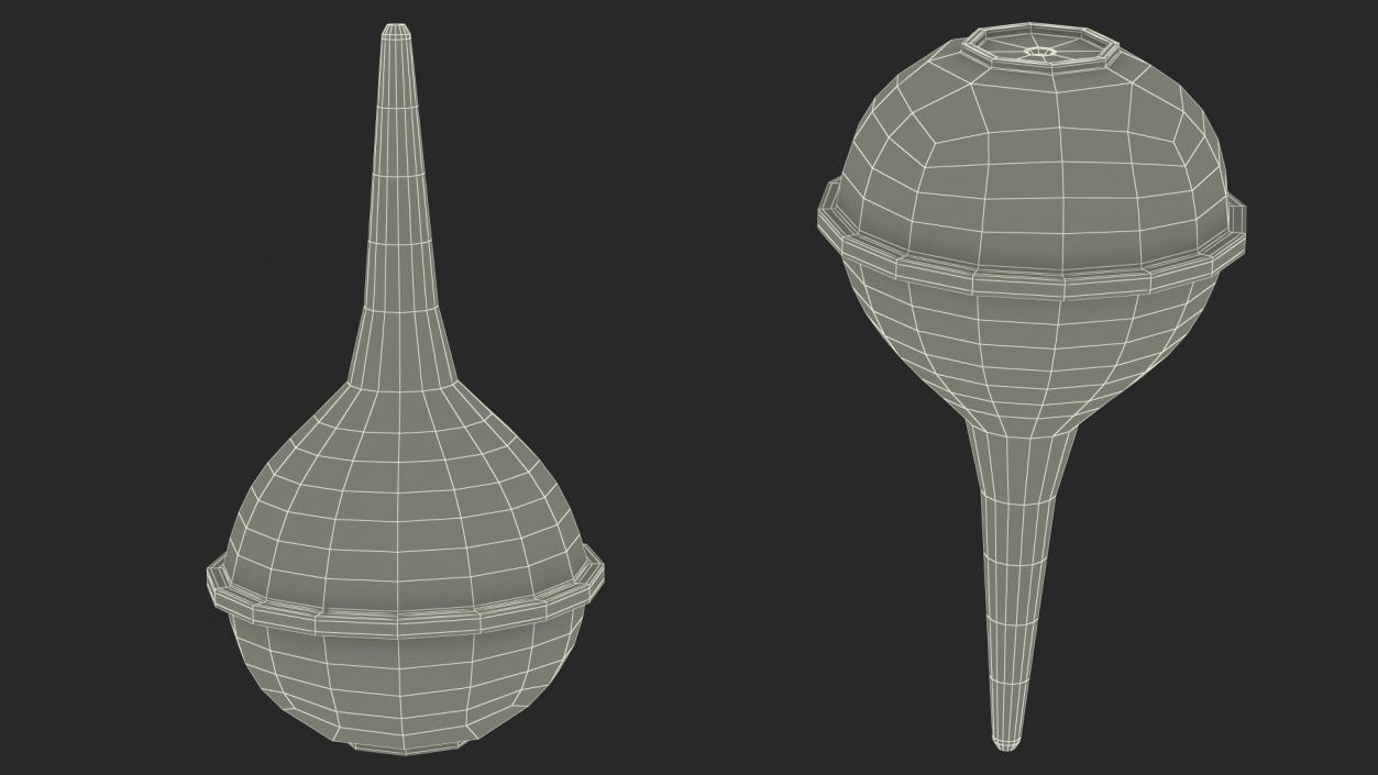 3D Nasal Bulb Syringe model