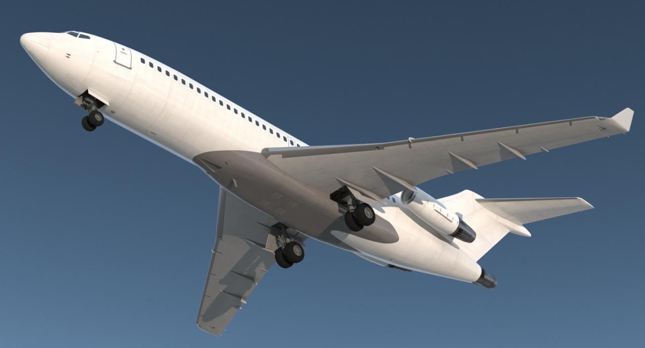 3D model Boeing 727-100 Private Generic