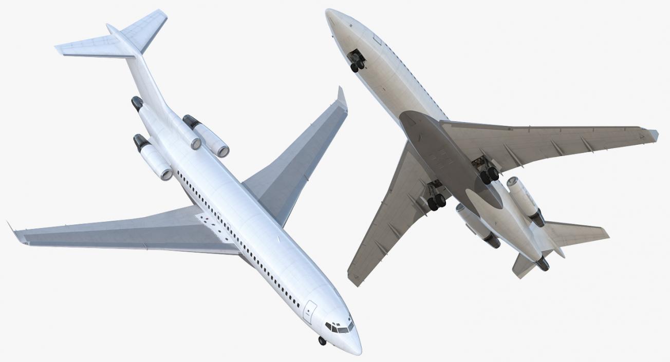 3D model Boeing 727-100 Private Generic