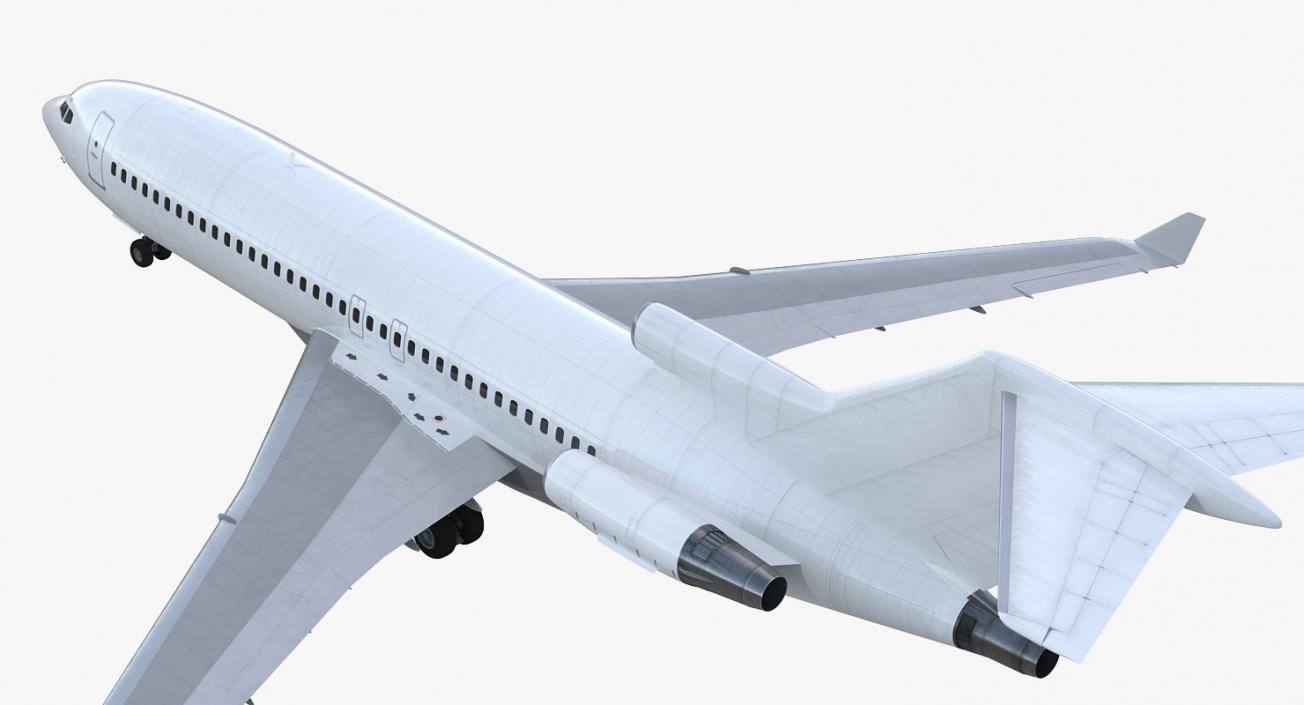 3D model Boeing 727-100 Private Generic