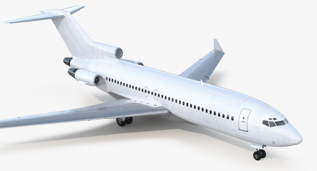 3D model Boeing 727-100 Private Generic