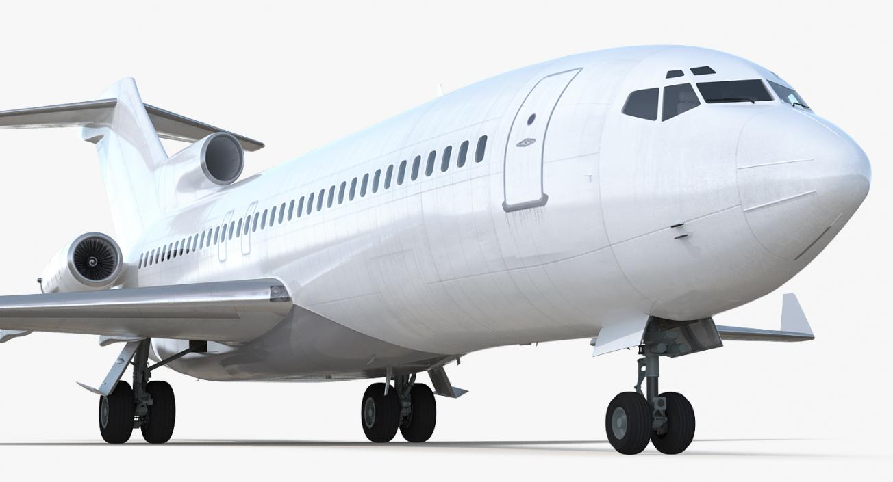 3D model Boeing 727-100 Private Generic