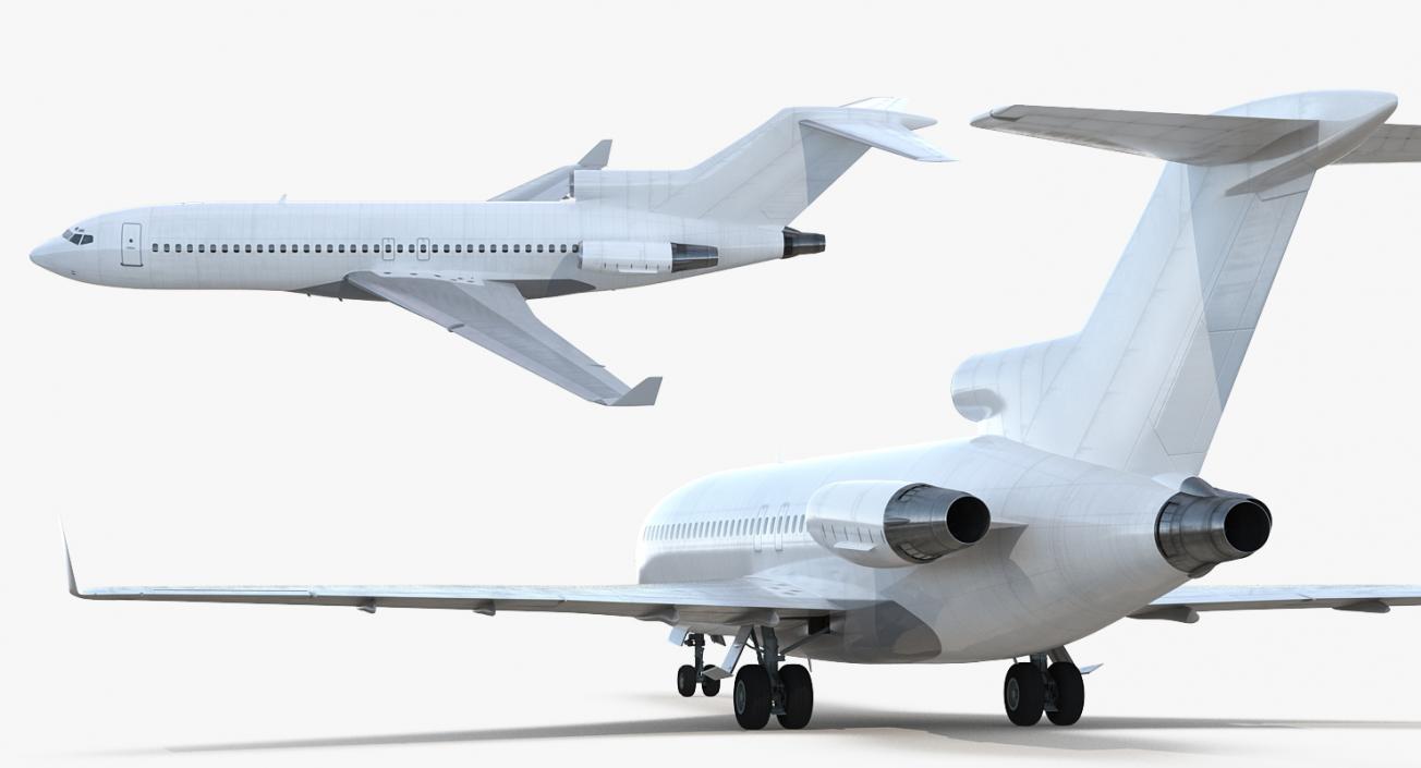 3D model Boeing 727-100 Private Generic