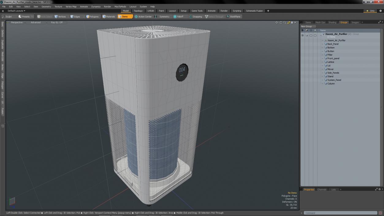 Xiaomi Air Purifier 3D model