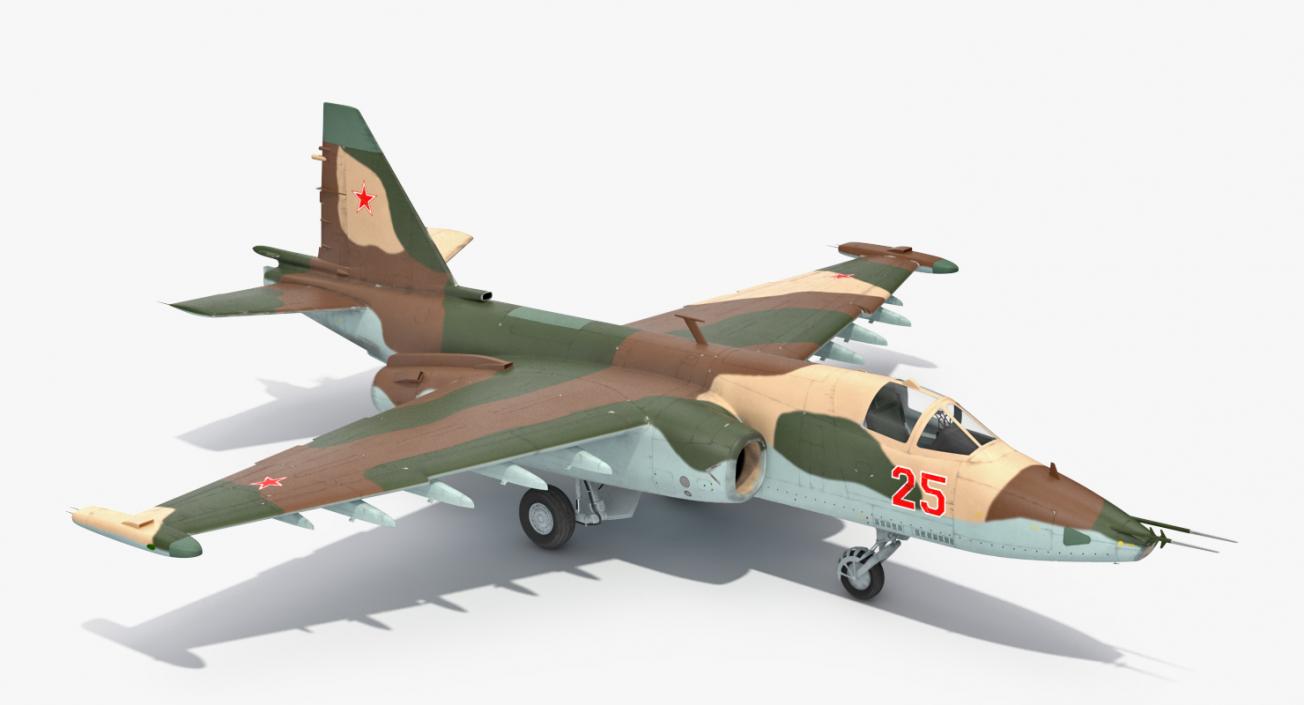 Russian Military Aircrafts 3D Models Collection 2 3D model